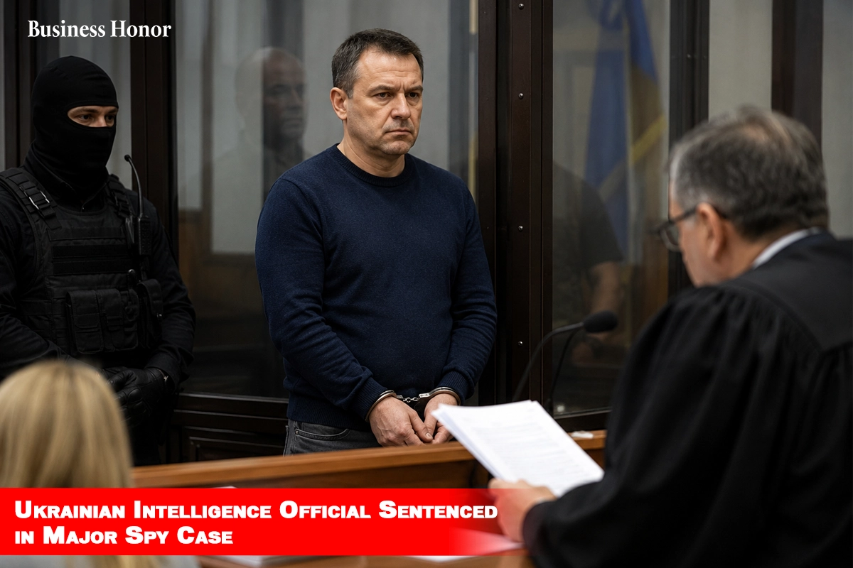  Ukrainian Intelligence Official Sentenced in Major Spy Case 